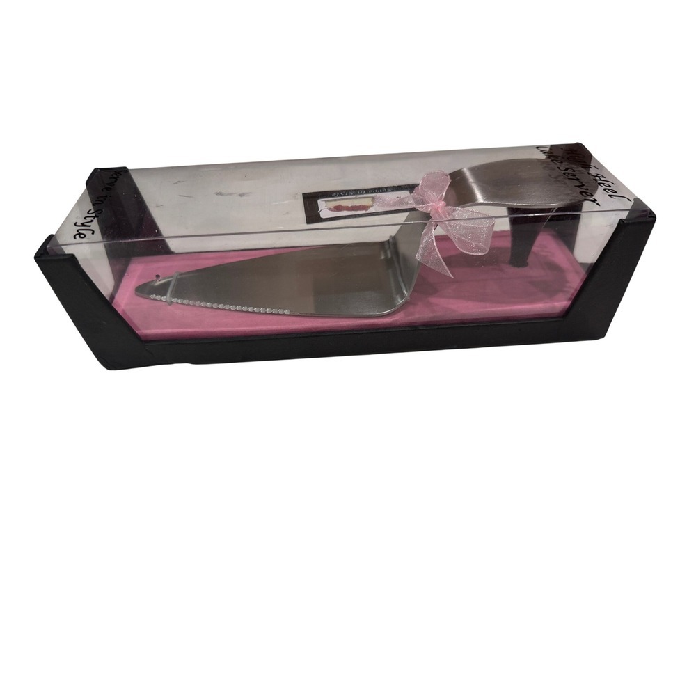 Serve in Style High Heel Cake Server Stainless Steel Stiletto Shoe Slicer New - Picture 1 of 6